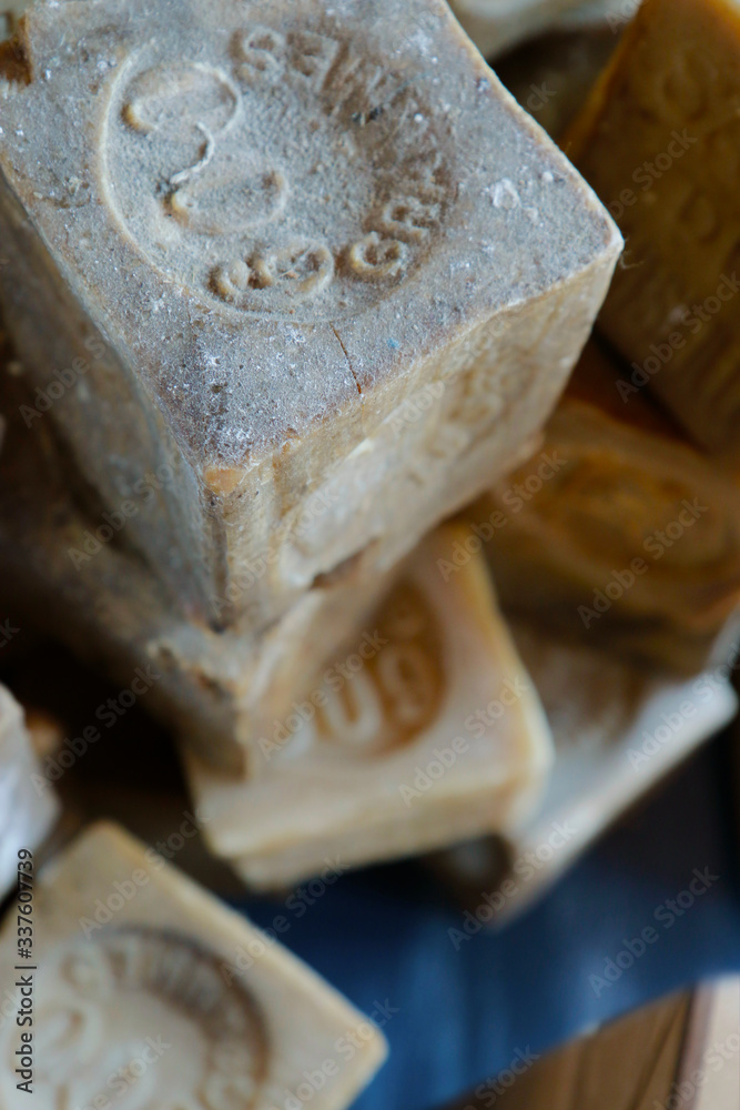 traditional french Marseille's soap-with text 600 gram 