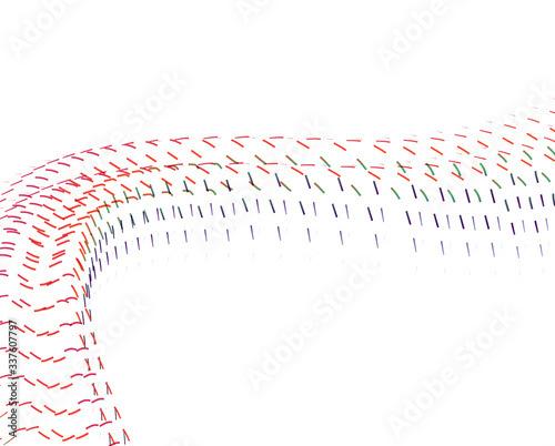 Abstract background blend wave line design for Wallpaper, Banner, Background, Card, Book Illustration, landing page