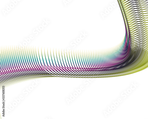 Abstract background blend wave line design for Wallpaper, Banner, Background, Card, Book Illustration, landing page