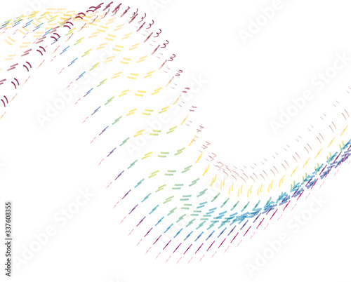 Abstract background blend wave line design for Wallpaper, Banner, Background, Card, Book Illustration, landing page