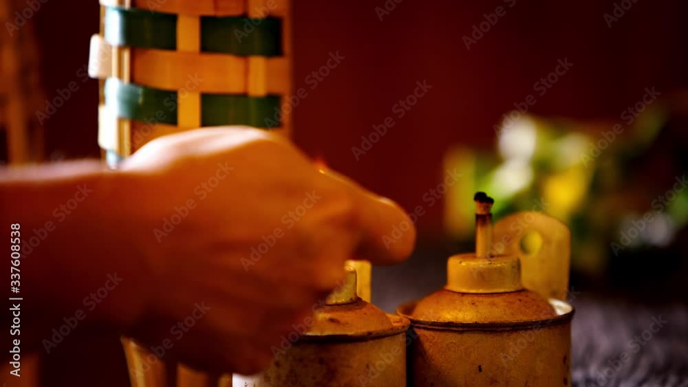 oil lamp or pelita