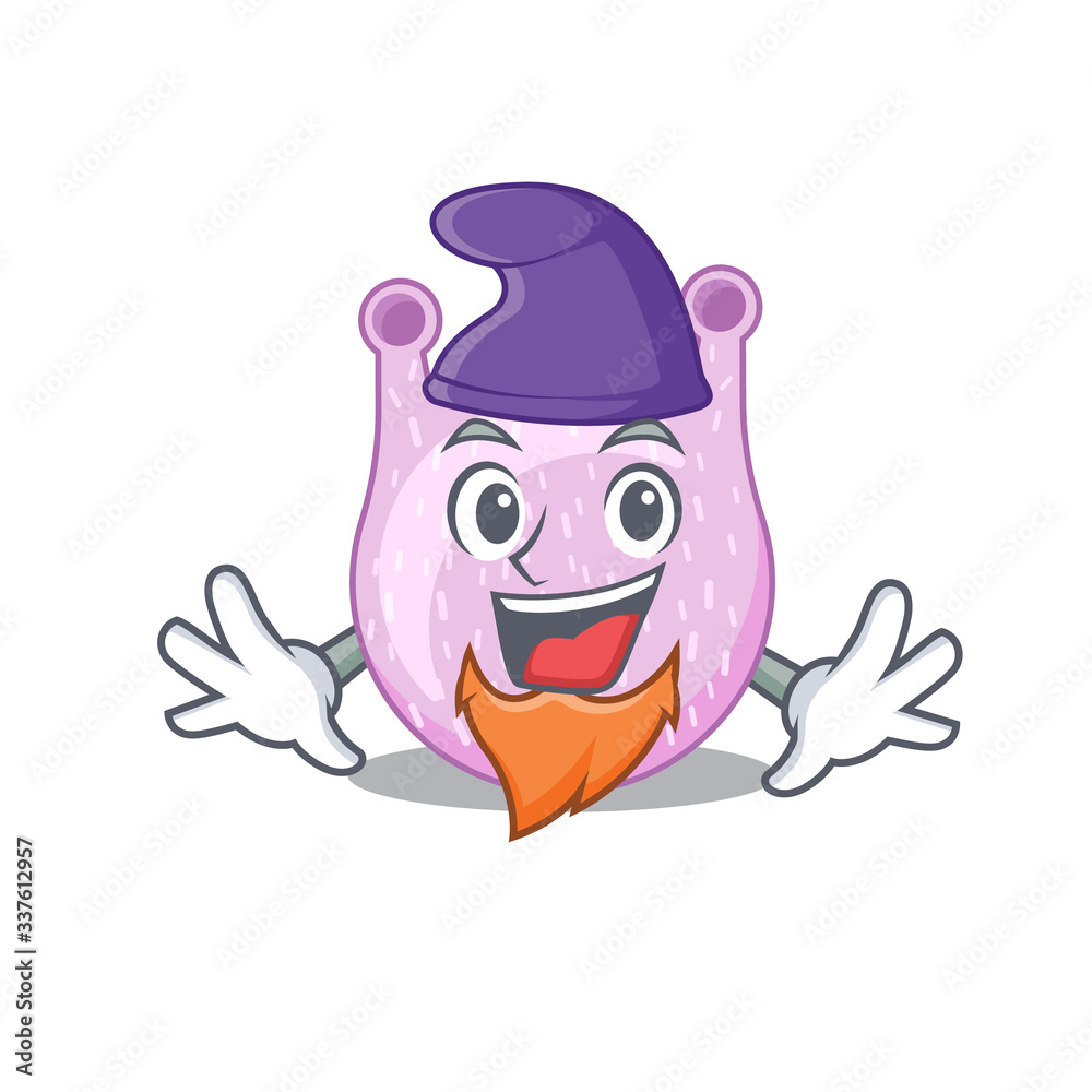 Cute picture of viridans streptococci in Elf cartoon design Cute picture of viridans streptococci in Elf cartoon design