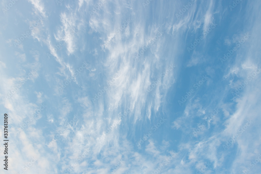 sky, blue, clouds, 