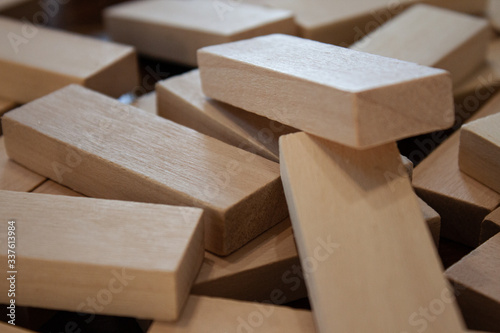 A tower of sticks, a board game for friends