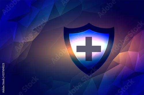 medical shield for germs and virus protection