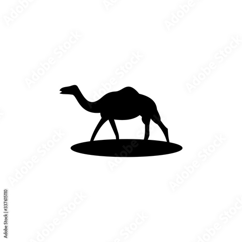 Camel logo template vector illustration design, animal
