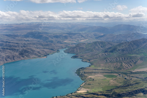 Aviemore lake, New Zealand