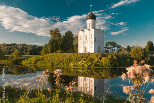 Church of the Intercession of the Mother of God on the Nerl photo