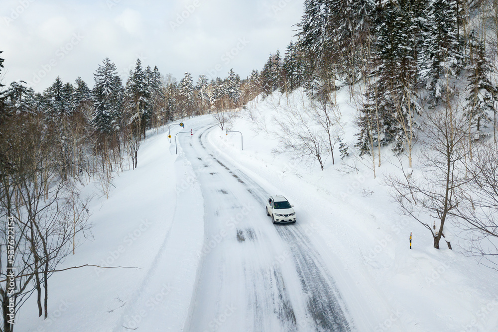 road trip across Daisetsuzan National Park hokkaido in winter season road trip across Daisetsuzan National Park hokkaido in winter season
