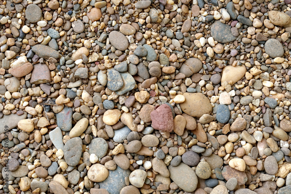 Small stones, natural background Small stones, natural background