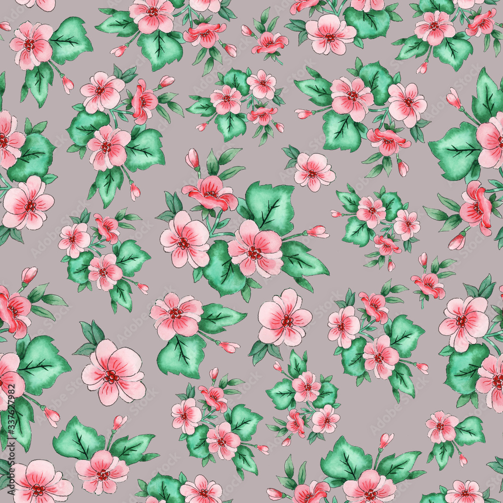 floral seamless wallpaper pattern