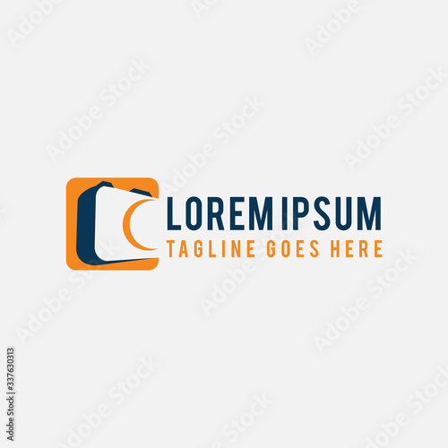 snapshot photograpy camera logo vector graphic design