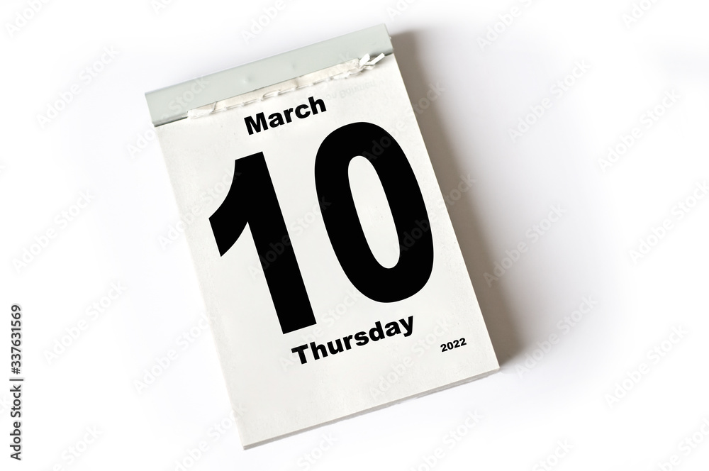 10. March 2022 10. March 2022