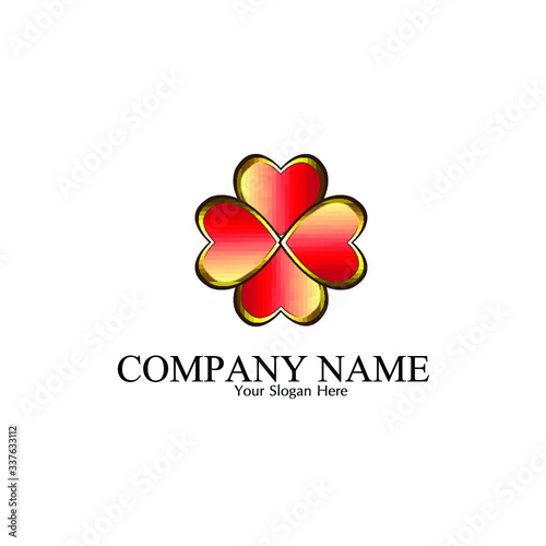 heart logo, logo for Event Organizer, wedding Organizer,