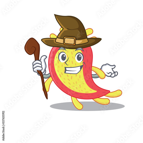 Azorhizobium caulinodans sneaky and tricky witch cartoon character
