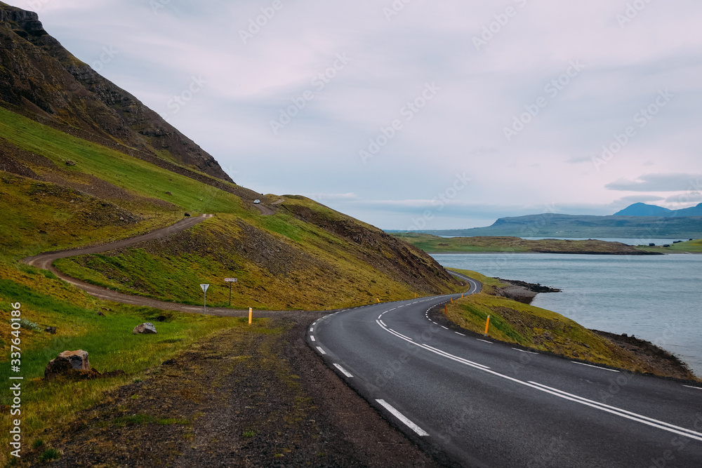 number one asphalt road in iceland number one asphalt road in iceland