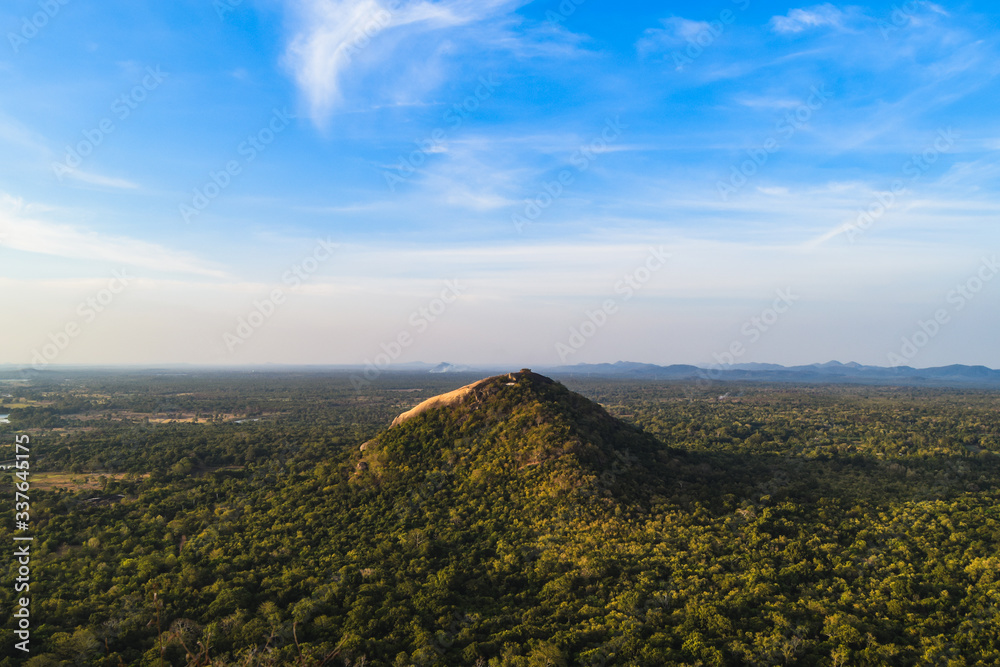 View from the Sigiriya rock, Sigiriya, Sri Lanka