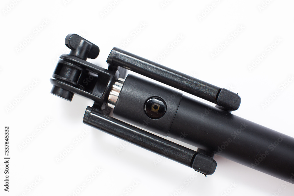 selfie stick mono pod on white background selfie stick mono pod on white background