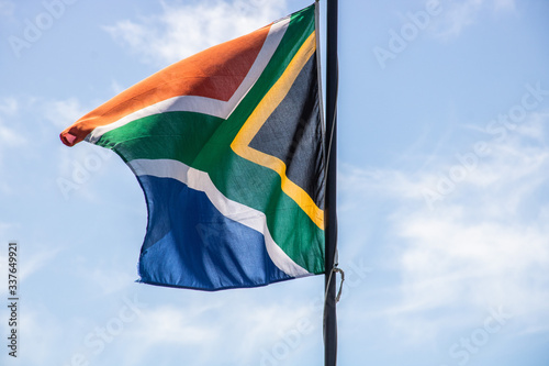 Fotografie Südafrika Fahne