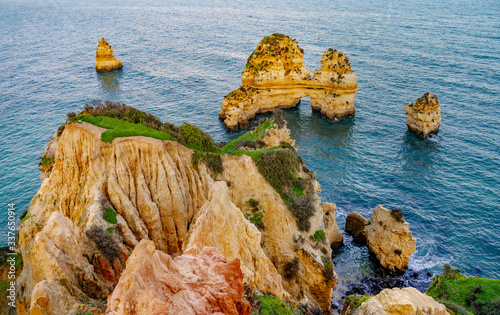 Ponta da Piedade in Lagos, Algarve, Portugal	 photo