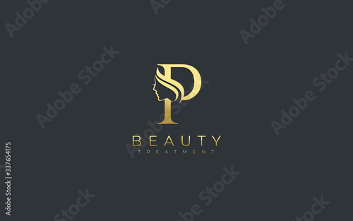 Letter O Beauty Face Logo Design