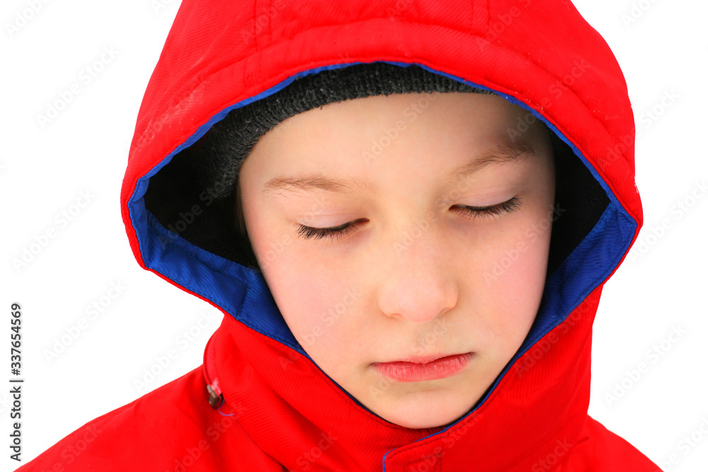 Sad Boy in the Winter Sad Boy in the Winter