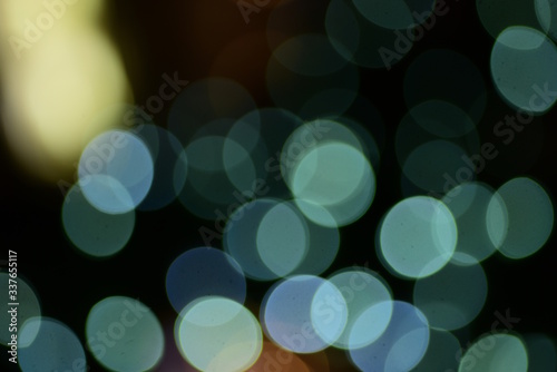 Night city light - bokeh background on this photo,	blur image light from street in night time.