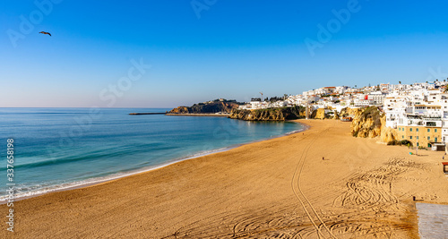 Albufeira city beach,Algarve © Subodh
