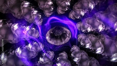 Laser Diamonds VJ Loop