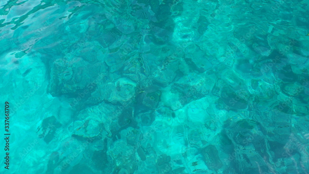 underwater footage on phi phi islands