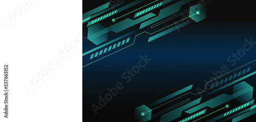 Abstract futuristic wallpaper design vector