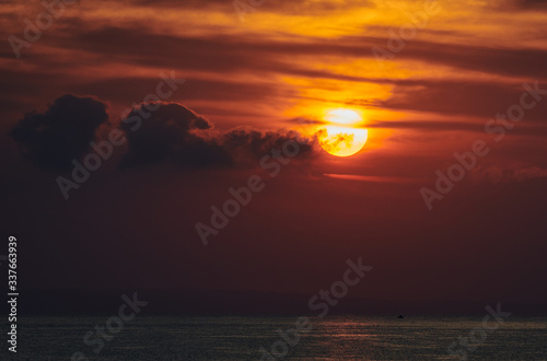 Sunset sunrise at Zalynthos island