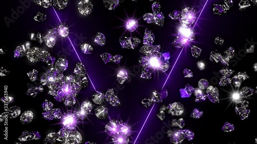 Laser Diamonds VJ Loop