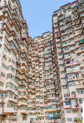 Crowded Apartment in Hong Kong