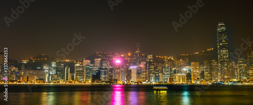 Hong Kong, China skyline panorama  © Subodh