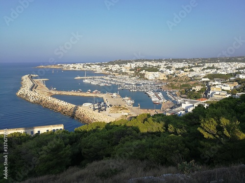 Santa Maria di Leuca - Panorama del porto dal convento photo