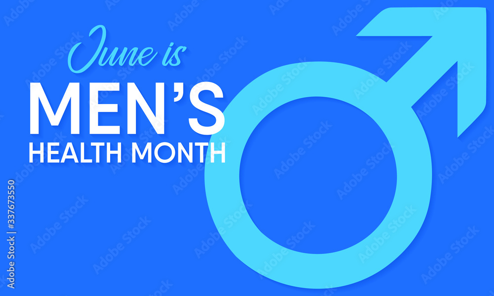 Vector illustration on the theme of National Men's Health awareness month observed each year during June. Vector illustration on the theme of National Men's Health awareness month observed each year during June.