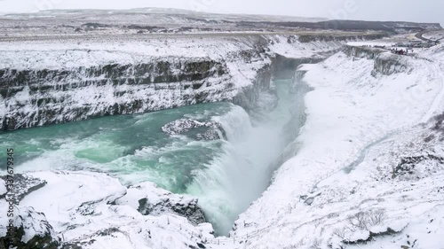 Gullfoss in Winter, Iceland