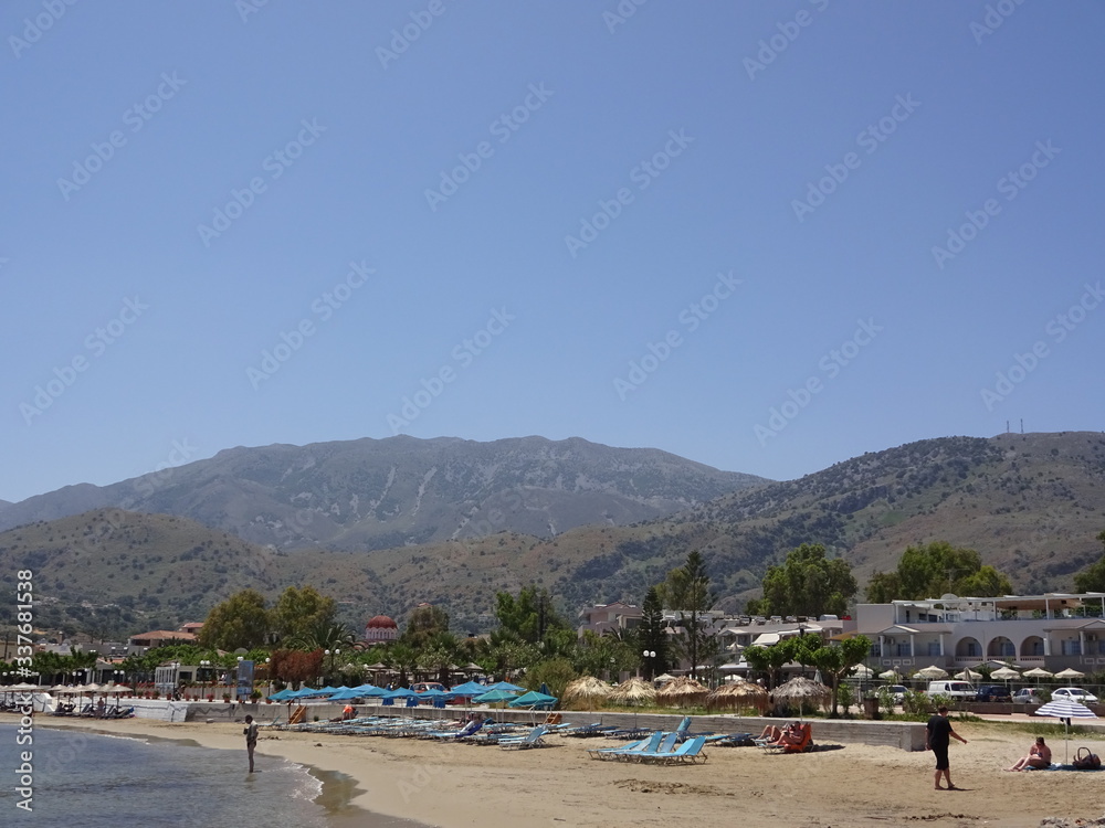 Georgioupolis - resort town in Greece