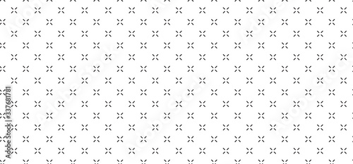 Abstract graphic pattern. Seamless vector background. Cross lines graphic design pattern.