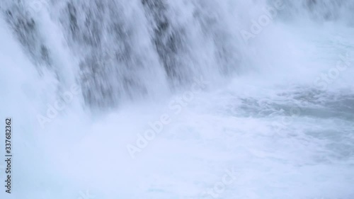 Faxafoss in Winter, Iceland
