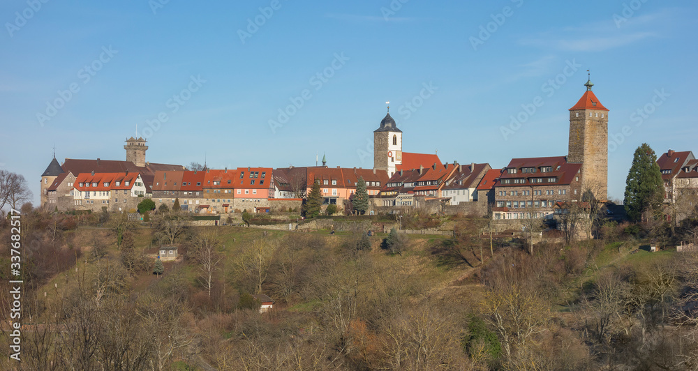 Obraz premium Waldenburg in Hohenlohe