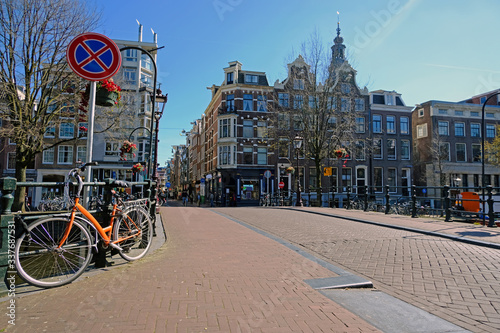 Photography City scenic from Amsterdam in the Netherlands