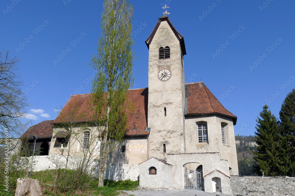 Die alte Kirche St. Michael in Tisis, Feldkirch