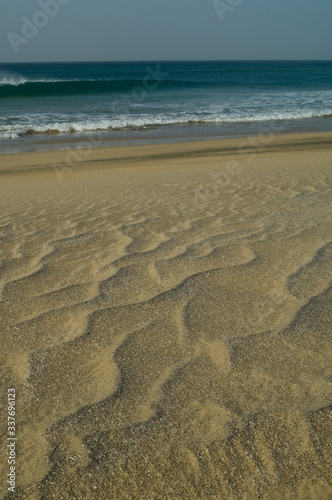 Beach of Cofete in Jandia. Jandia Natural Park. Fuerteventura. Canary Islands. Spain.