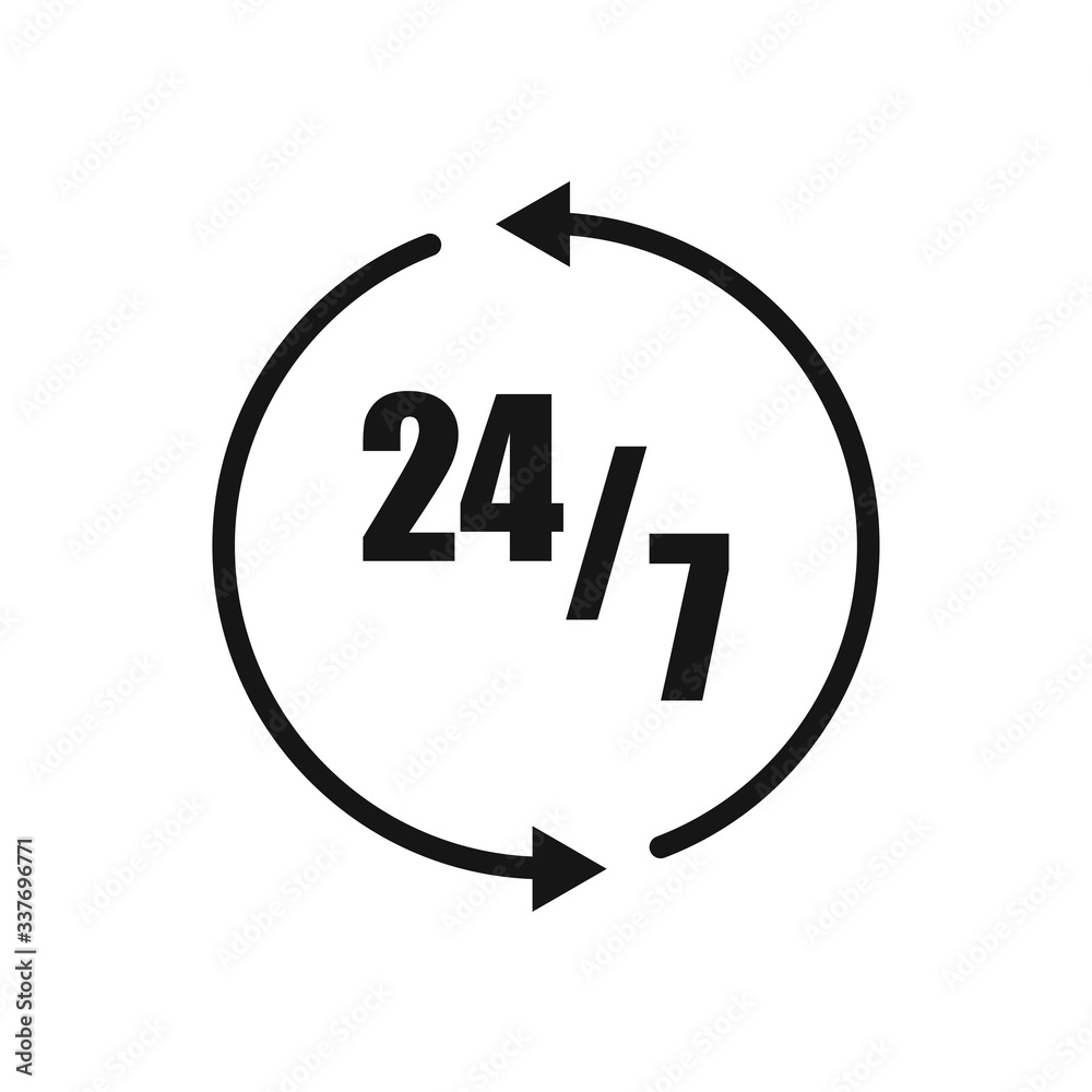 7 days shop. Значок 24/7. Логотип 24 часа. 24 Вектор. 24/7 Часа иконка.