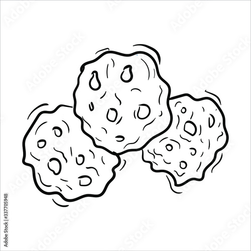 vector illustration of an abstract floral background