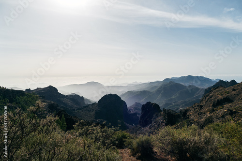 mountain view on gran canaria
