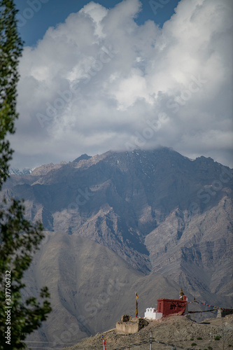 Leh,aldakh,Jammu And KashmirIndia-17-04-2019:Photos taken in Leh,Ladakhregion,India. photo