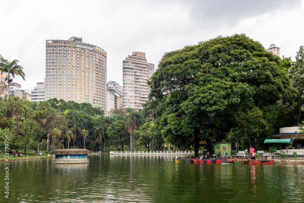Urban park in downtown Belo Horizonte Brazil Urban park in downtown Belo Horizonte Brazil